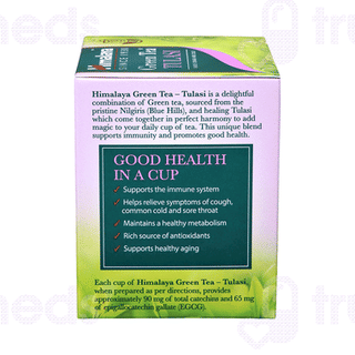 Himalaya Green Tea Tulasi Tea Bags 10