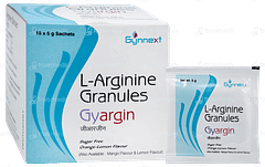 Gyargin Orange Lemon Flavour Sugar Free Granules 5gm Gyargin Orange Lemon Flavour Sugar Free Granules 5gm