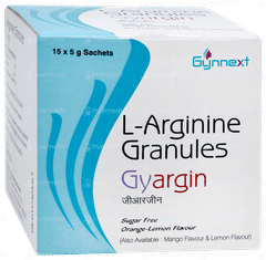 Gyargin Orange Lemon Flavour Sugar Free Granules 5gm