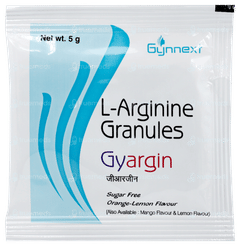 Gyargin Orange Lemon Flavour Sugar Free Granules 5gm
