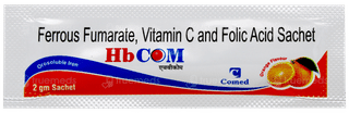 Hbcom Orange Flavour Sachet 2gm