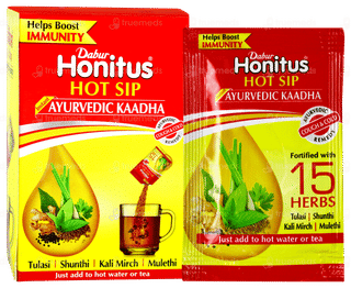 Dabur Honitus Hot Sip 4gm Pack Of 7 Sachets