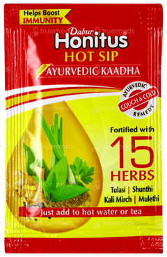 Dabur Honitus Hot Sip 4gm Pack Of 7 Sachets
