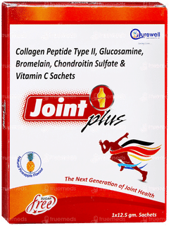 Joint Plus Pineapple Flavour Sugar Free Sachet 12.5gm