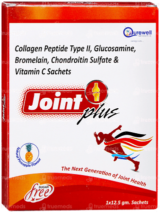 Joint Plus Pineapple Flavour Sugar Free Sachet 12.5gm