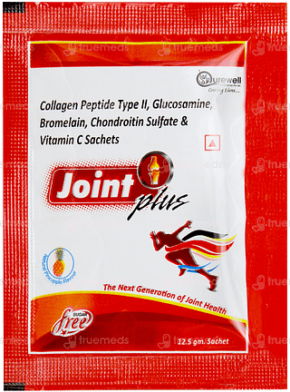 Joint Plus Pineapple Flavour Sugar Free Sachet 12.5gm