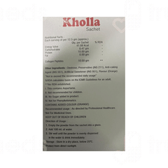 Kholla Sugar Free Sachet 12.5Gm