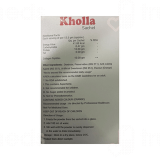 Kholla Sugar Free Sachet 12.5Gm