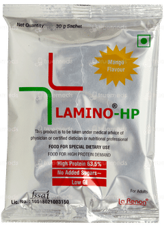 Lamino Hp Mango Flavour No Added Sugar Sachet 30gm
