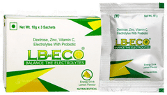 Lb Eco Lemon Flavour Sachet 10gm Lb Eco Lemon Flavour Sachet 10gm