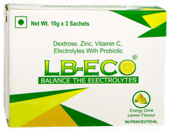 Lb Eco Lemon Flavour Sachet 10gm