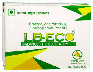 Lb Eco Lemon Flavour Sachet 10gm