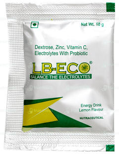 Lb Eco Lemon Flavour Sachet 10gm
