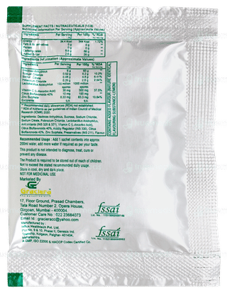 Lb Eco Lemon Flavour Sachet 10gm