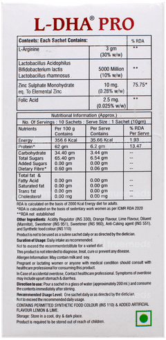 L Dha Pro Sachet 10Gm