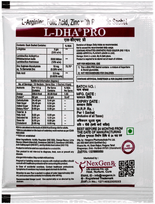 L Dha Pro Sachet 10Gm