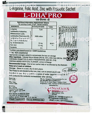 Ldha Pro Sachet 10 GM