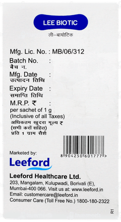 Leebiotic Sachet 1 GM