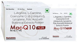 Mac Q 10 Plus Sachet 10gm