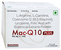 Mac Q 10 Plus Sachet 10gm