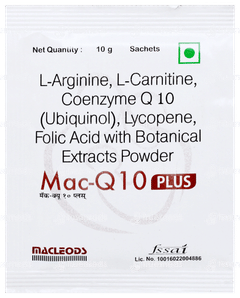 Mac Q 10 Plus Sachet 10gm