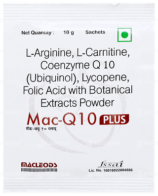 Mac Q 10 Plus Sachet 10gm