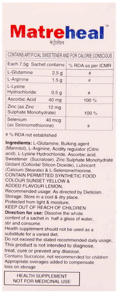 Matreheal Powder 7.5Gm