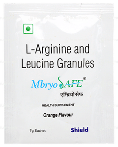 Mbryosafe Orange Flavour Sachet 7gm