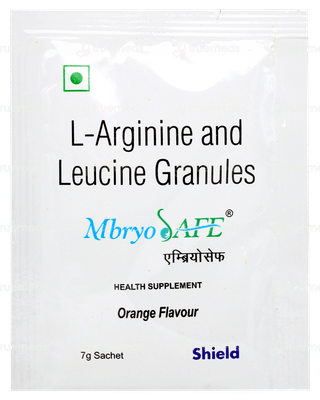 Mbryosafe Orange Flavour Sachet 7gm