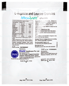 Mbryosafe Orange Flavour Sachet 7gm