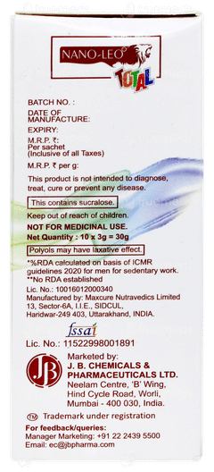 Nano Leo Total Sachet 3gm