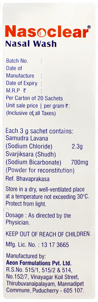 Nasoclear Nasal Wash Kit 1