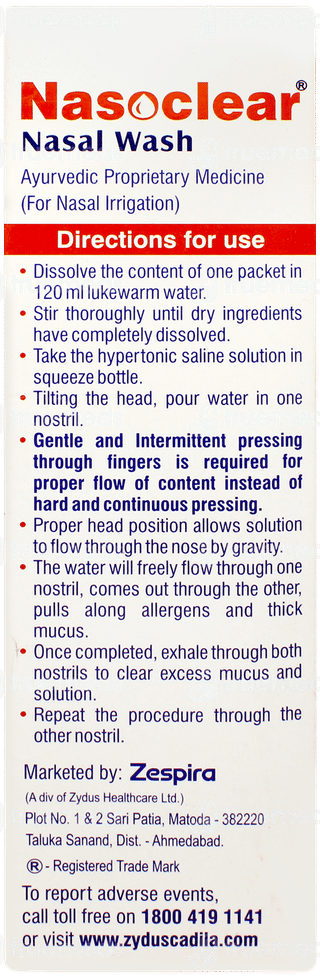 Nasoclear Nasal Wash Kit 1