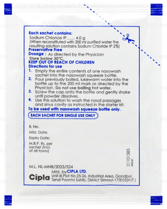 Nasowash Starter Kit Sachet 7.8gm