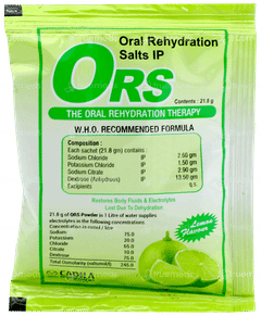 Cadila Ors Lemon Flavour Powder 21.8gm Cadila Ors Lemon Flavour Powder 21.8gm