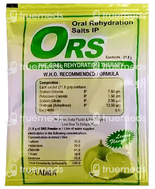 Ors Lemon Sachet 21.8 GM