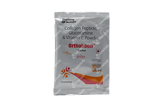 Orthoboon Banana Pineapple Flavour Sugar Free Sachet 12gm