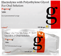Pegovag Lemon Flavor Sachet 137.90Gm