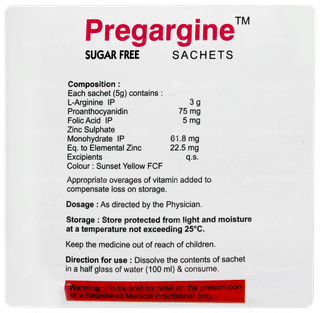 Pregargine Sachet 5gm