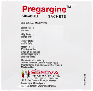 Pregargine Sachet 5gm