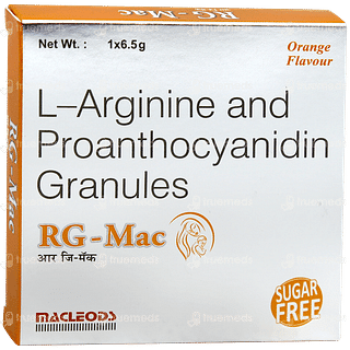 Rg Mac Orange Flavor Sugar Free Sachet 6.5gm