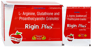 Rigin Plus Apple Flavour Sugar Free Granules 5gm