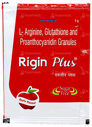 Rigin Plus Apple Flavour Sugar Free Granules 5gm