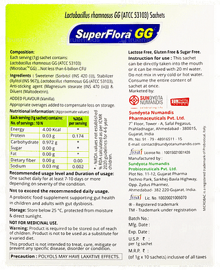 Superflora Gg Sachet 1gm