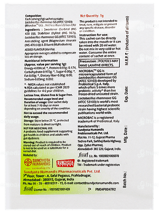 Superflora Gg Sachet 1gm