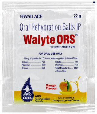 Walyte Ors Mango Flavour Powder 22gm