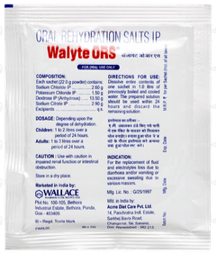 Walyte Ors Mango Flavour Powder 22gm