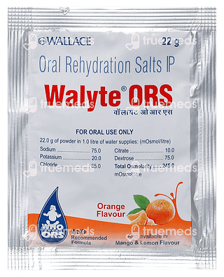 Walyte Ors Orange Flavour Sachet 22 GM