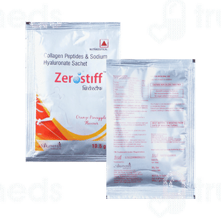 Zerostiff Orange Pineapple Flavour Sachet 10.5gm
