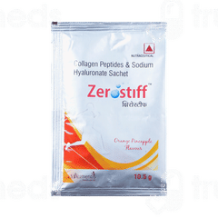 Zerostiff Orange Pineapple Flavour Sachet 10.5gm